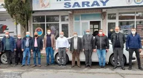 Saray Esnaf ve Sanatkarlar Odasından Kapalı Esnafa Maddi Destek