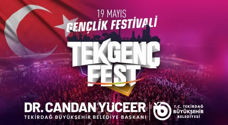 19 MAYIS COŞKUSU TEKGENÇFEST İLE ZİRVEYE ÇIKIYOR
