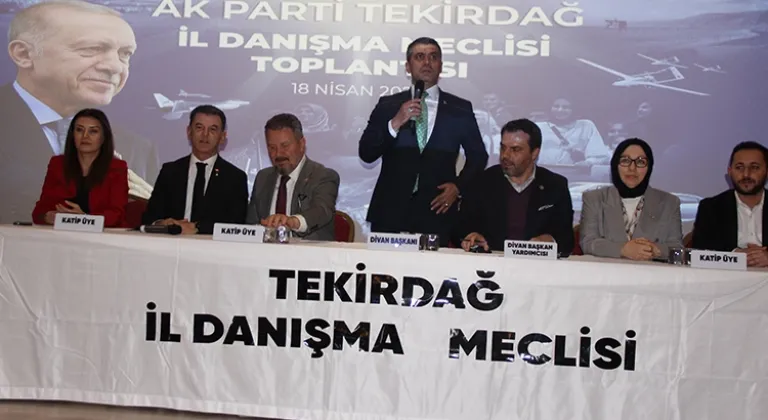 AK Parti İl Danışma Meclisi Toplantısı Saray’da Yapıldı