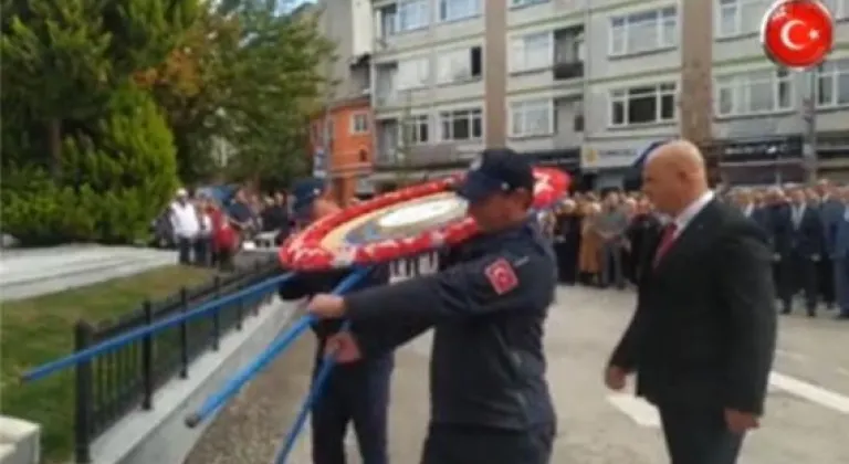 29 EKİM CUMHURİYET BAYRAMI 99. YIL DÖNÜMÜ ÇELENK SUNMA TÖRENİ