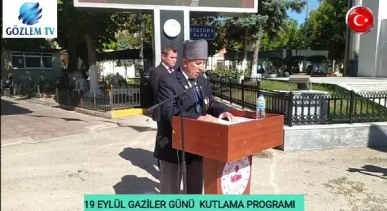 Gaziler Günü Saray'da Törenle Kutlandı