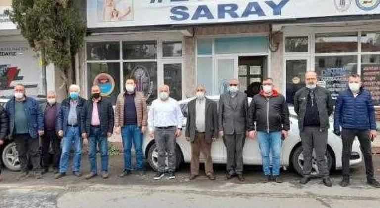 Saray Esnaf ve Sanatkarlar Odasından Kapalı Esnafa Maddi Destek