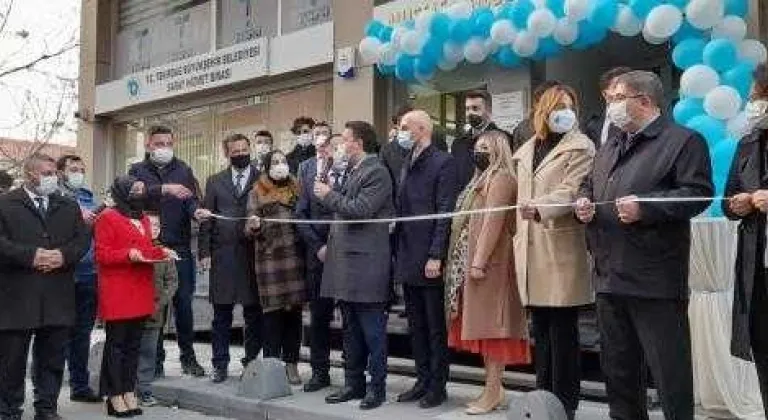 ALİ BABACAN, SARAY İLÇE BAŞKANLIĞI AÇILIŞINA KATILDI