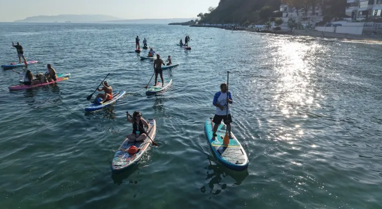 Alkaya Sahilinde SUP Board İskelesi Hizmete Girdi