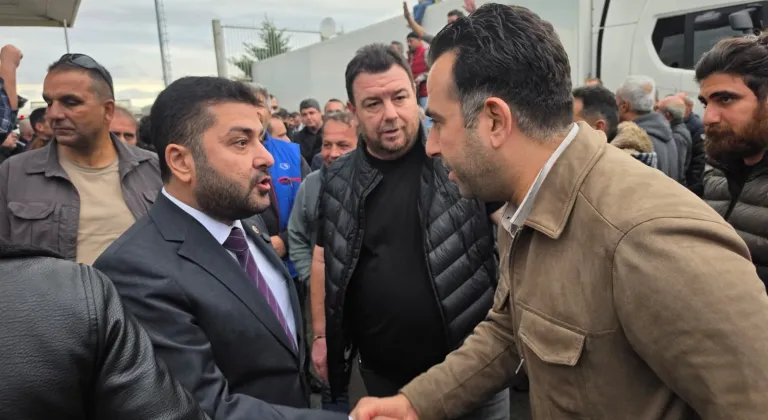 Baran Yazgan'dan Kapıkule'de TIR şoförlerine destek:  ‘Emeğinize sahip çıkıyoruz, önergemizi vereceğiz’