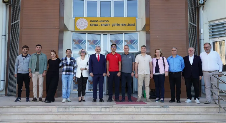Başkan Adayı Çetin Saha Çalışmalarına Çerkezköy’de Devam Etti