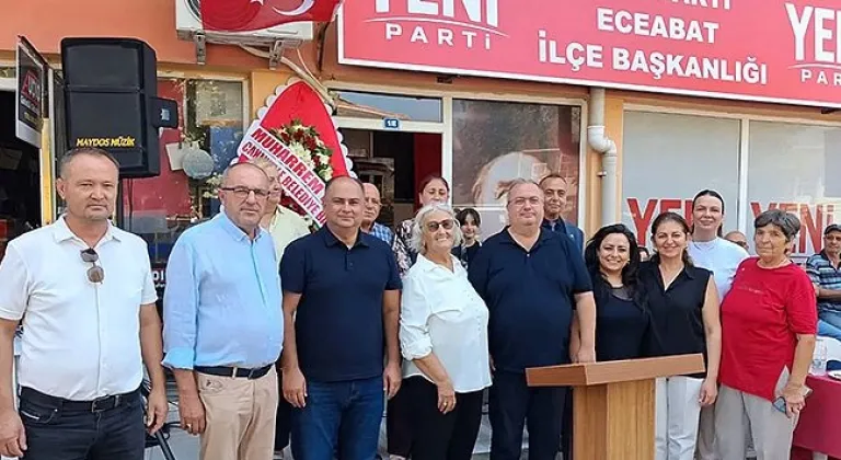 Başkan Levent Gürbüz: Çanakkale’de YENİ Parti Rüzgârı Büyüyor