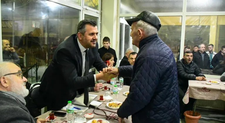 Başkan Taşyasan,  Halk Buluşmalarına Devam Ediyor