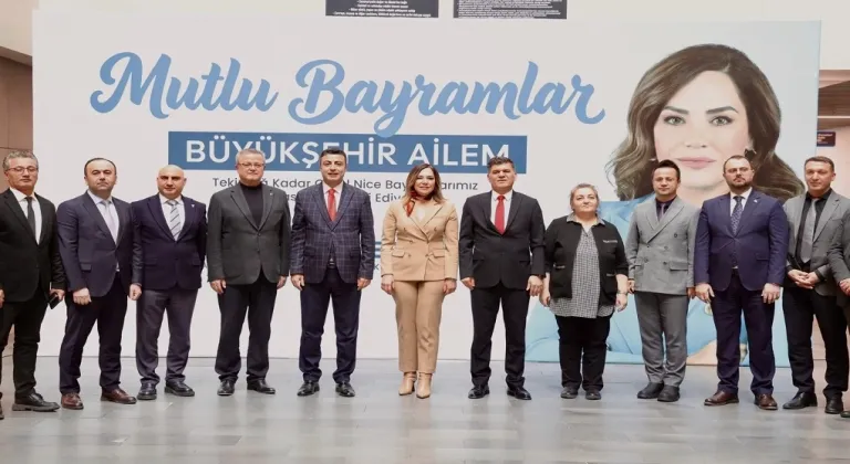 BÜYÜKŞEHİR AİLESİ BAYRAMLAŞTI