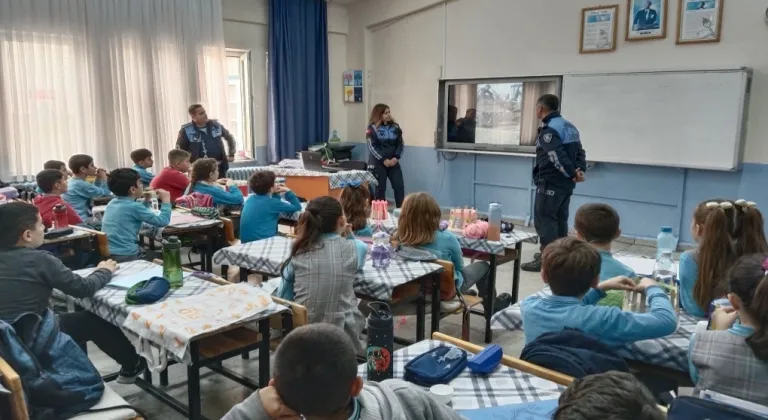 BÜYÜKŞEHİR ZABITASI’NDAN ÖĞRENCİLERE MESLEK TANITIM ETKİNLİĞİ