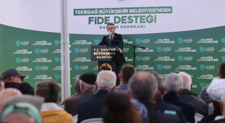 BÜYÜKŞEHİR’DEN ÇİFTÇİLER GÜNÜ’NDE ÜRETİME GÜÇ VEREN DESTEK
