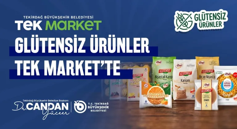 BÜYÜKŞEHİR’DEN TEK MARKET’TE GLÜTENSİZ MÜJDE