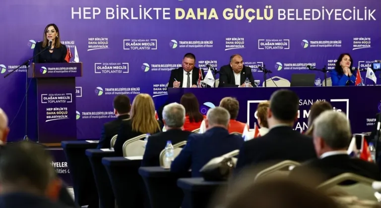 CANDAN BAŞKAN YENİDEN TRAKYA'NIN BAŞKANI OLARAK SEÇİLDİ: “BİRLİKTE GÜÇLÜYÜZ, BİRLİKTE TRAKYA’YIZ”