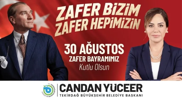 CANDAN BAŞKAN’DAN 30 AĞUSTOS ZAFER BAYRAMI MESAJI