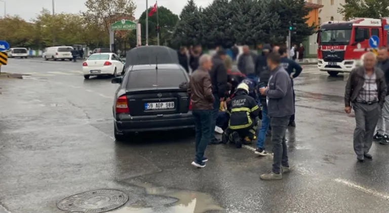 Çerkezköy’de Otomobil Yayaya Çarptı: 1 Ağır Yaralı