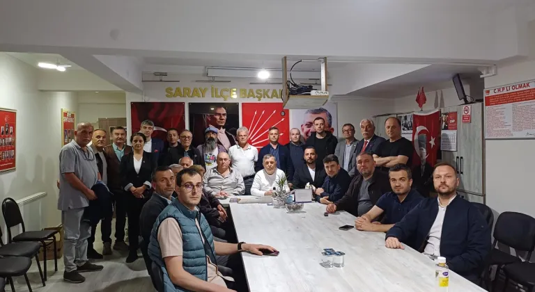 CHP Saray İlçe Başkanlığı’ndan ‘mutlak butlan’ kararına tepki
