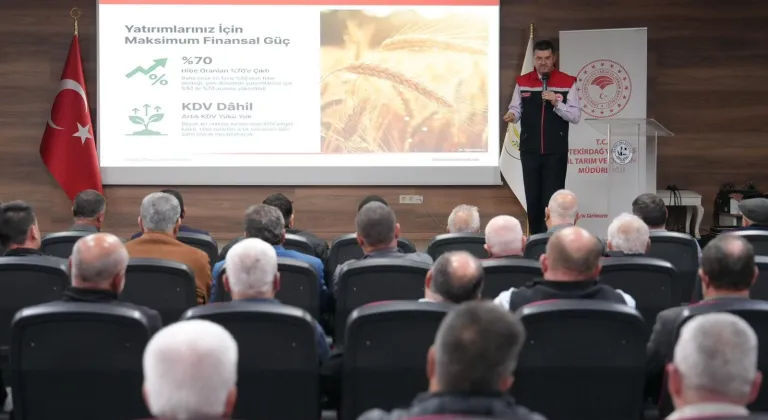 Çiftçiler Tarımsal Destekler Konusunda Bilgilendirildi