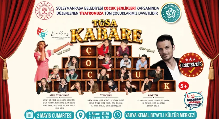 Çocuk Kabare Eğlenceye Çağırıyor