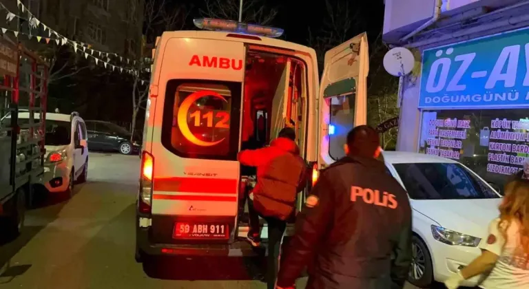 Çorlu'da Bıçaklama Olayı: Bir Kişi Yaralandı