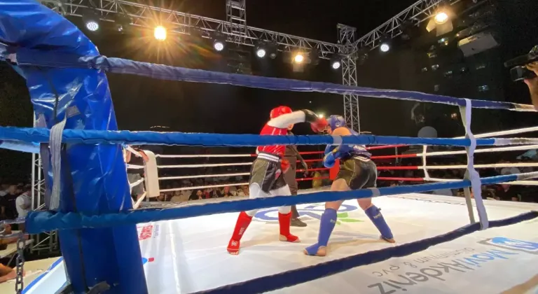 Çorlu’da Muaythai Süper Ligi Nefes Kesti