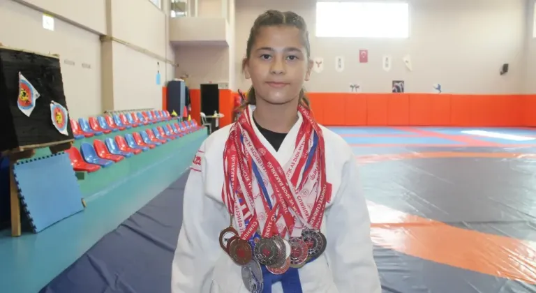 Errak, 12 yaşına 19 madalya sığdırdı: Hedef olimpiyat şampiyonluğu