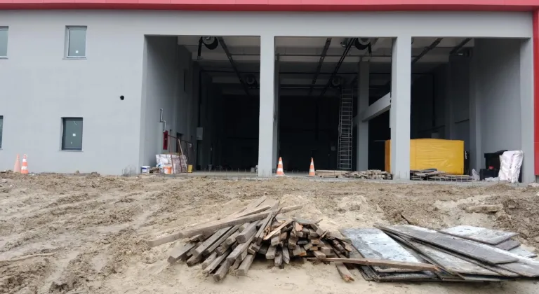 İLÇE İTFAİYE İSTASYONU SON AŞAMAYA GELDİ