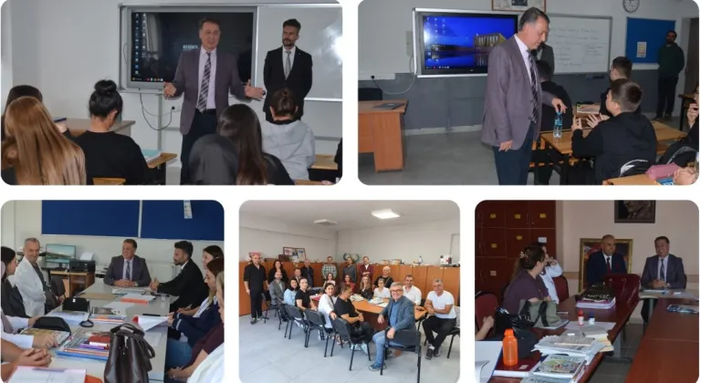 İlçe Millî Eğitim Müdürü Yusuf Hayri'den Liselere "Yeni Eğitim-Öğretim Yılı" Ziyareti