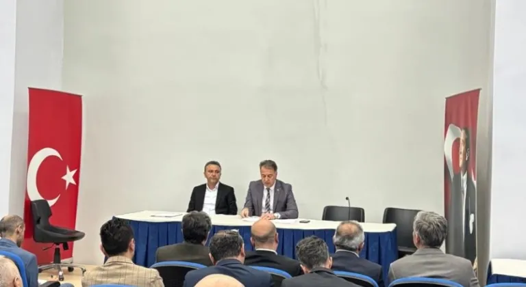 İlçe Milli Eğitim Müdürlüğünde Okul Müdürleri Toplantısı Gerçekleştirildi