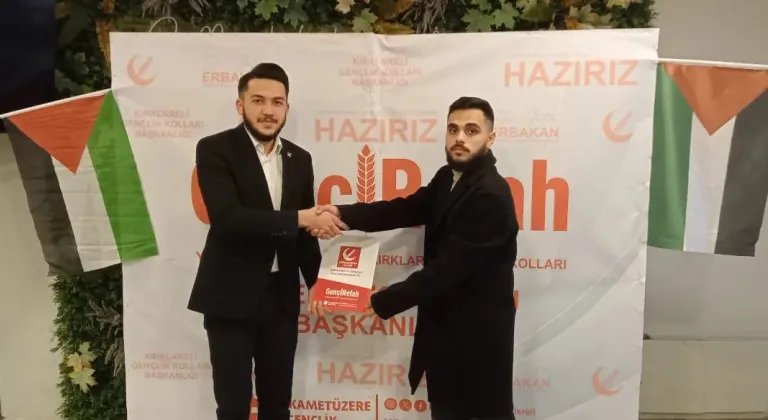 Kırklareli Yeniden Refah Partisi Teşkilatında Bayrak Değişimi