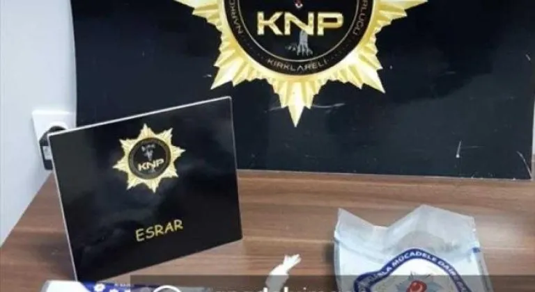 Kırklareli'ndeki uyuşturucu operasyonunda 5 kişi yakalandı
