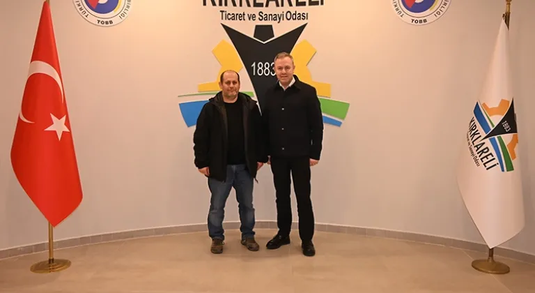 “Kırklareli’nin ticari gücünü birlikte büyütmek için ortak akılla hareket ediyoruz”