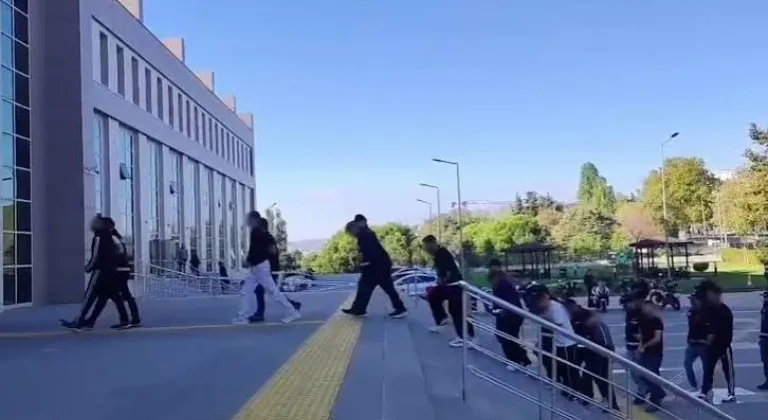 Kurşunlama Operasyonunda 8 Şüpheli Tutuklandı