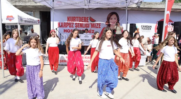 KURTDERE’DE KARPUZ TADINDA ŞENLİK