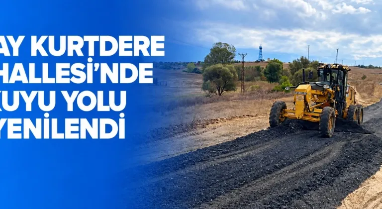 Kurtdere’deki Yol Düzenlemesi TESKİ Ekiplerinin Çalışmalarını Kolaylaştırıyor