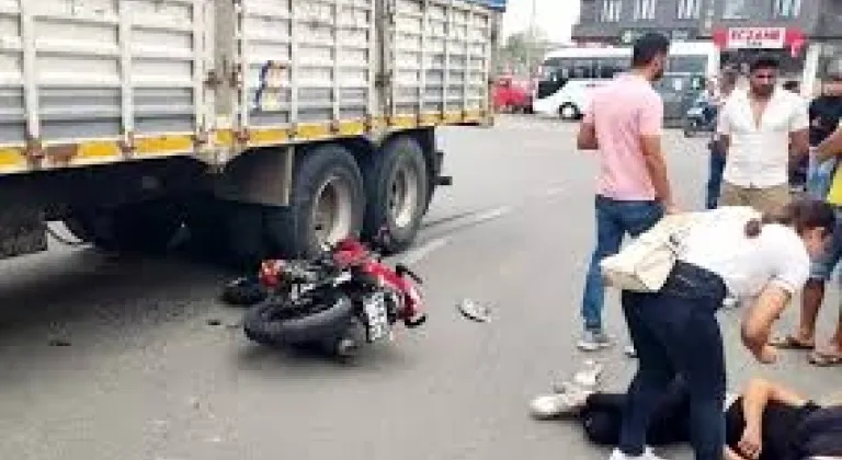 Motosiklet Kazası: Sürücü Yaralandı