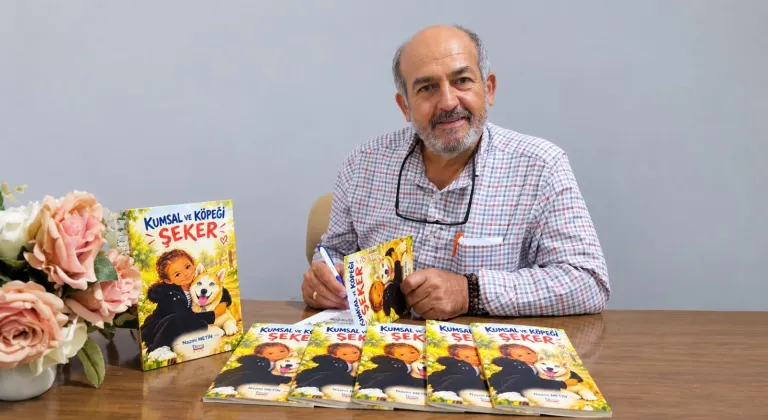 Nazmi Metin’den Çocuklara Kitap: “Kumsal ve Köpeği Şeker”