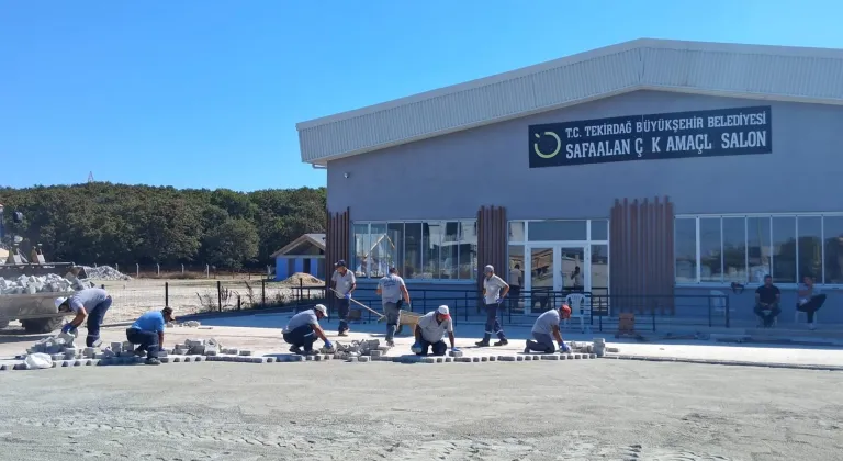 Safaalan Düğün Salonu Çevresinde Düzenleme Başladı