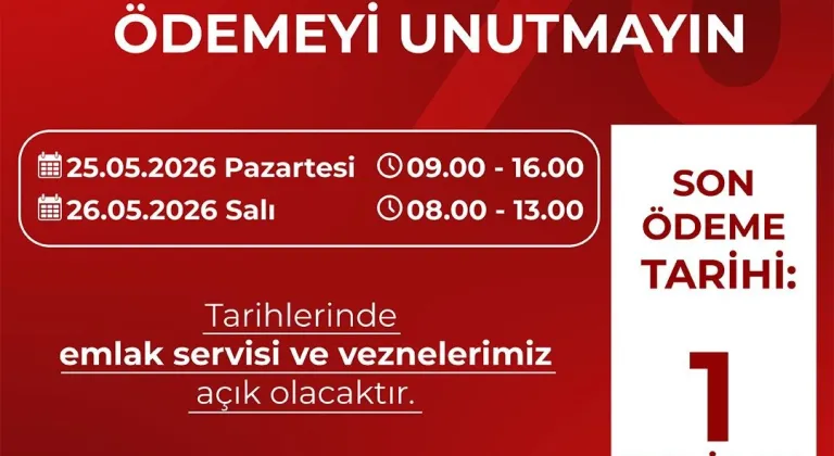 Saray Belediyesi’nden Duyuru