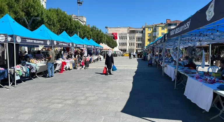 Saray'da Kadın El Emeği Pazarı Kapılarını Açtı