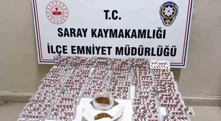 Saray'da Uyuşturucu Operasyonu: 1 Kişi Tutuklandı