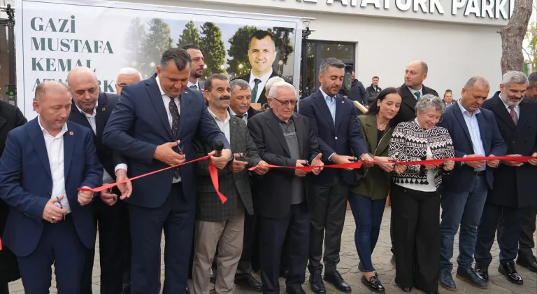 Saray’da Atatürk Parkı ve Yonca Kafe Hizmete Girdi