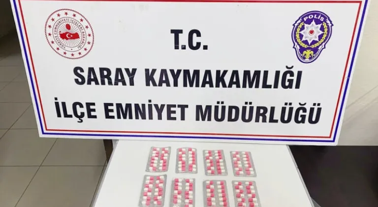 Saray’da Uyuşturucu Operasyonu: 3 Şüpheli Gözaltına Alındı