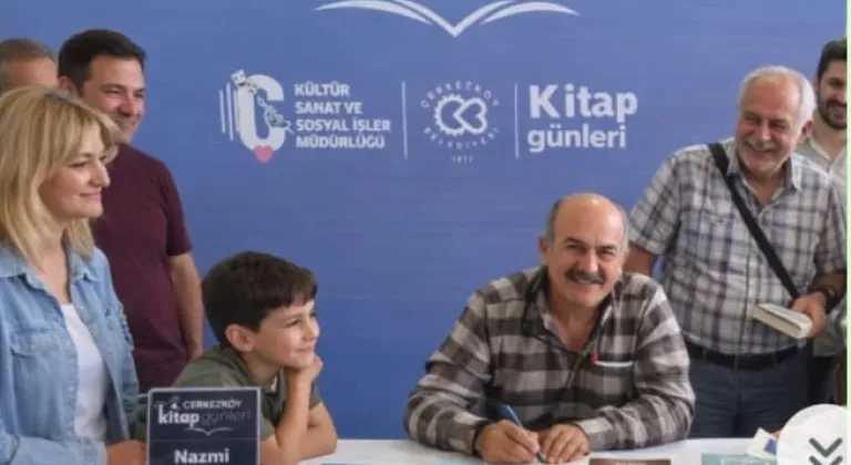 Saraylı Yazar Nazmi Metin Okurlarıyla Buluştu