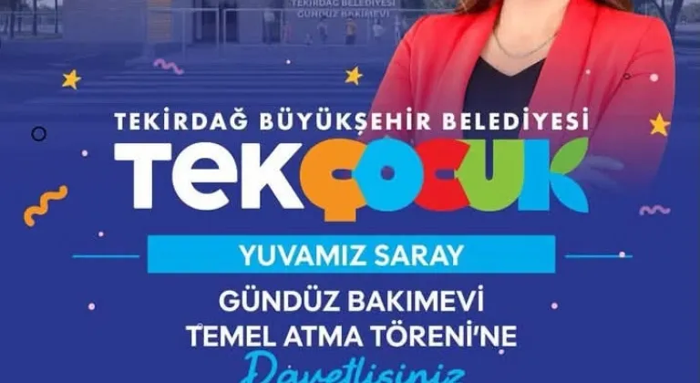 TEK ÇOCUK YUVAMIZ SARAY GÜNDÜZ BAKIM EVİ GELECEĞE ATILAN BİR TEMELDİR