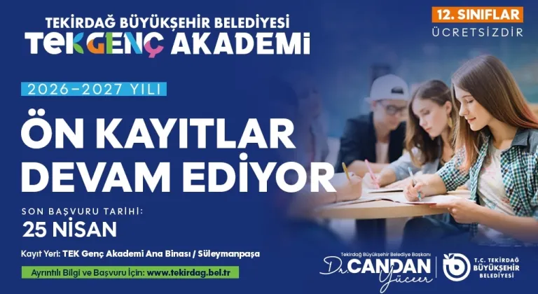 TEK GENÇ AKADEMİ’DE YENİ DÖNEM KAYITLARI DEVAM EDİYOR