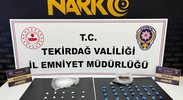 Tekirdağ'da Uyuşturucuya Geçit Yok: 8 Tutuklama