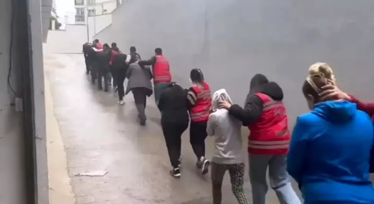 Tekirdağ Merkezli Fuhuş Operasyonunda 12 Şüpheli Gözaltına Alındı, 6 Kadın Kurtarıldı