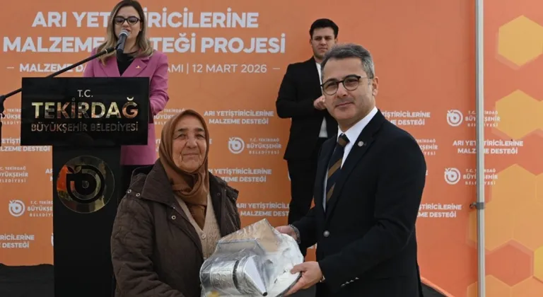 TEKİRDAĞ’DA ARICILIĞA BÜYÜKŞEHİR DESTEĞİ