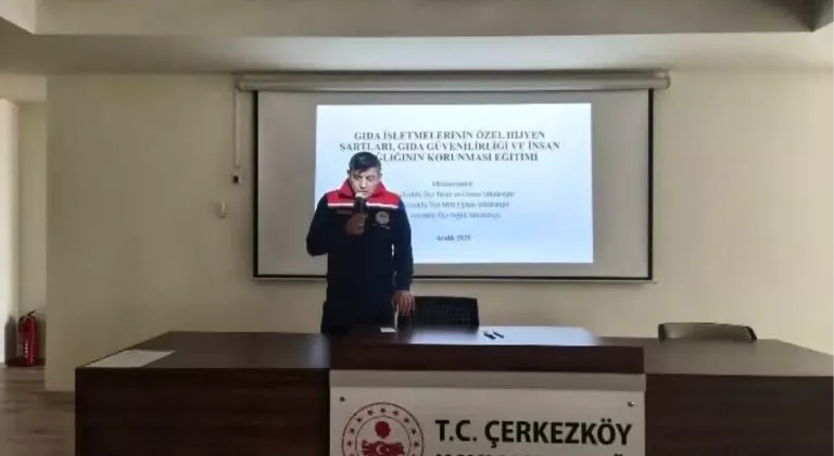 Tekirdağ’da okul kantini çalışanlarına hijyen eğitimi: “Sağlıklı gıda, sağlıklı nesil”