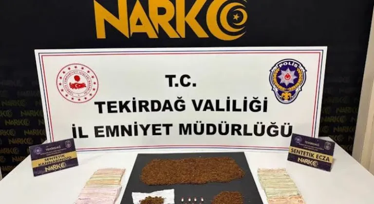 Tekirdağ’da Uyuşturucu Operasyonu: 121 Şüpheli Hakkında İşlem Yapıldı